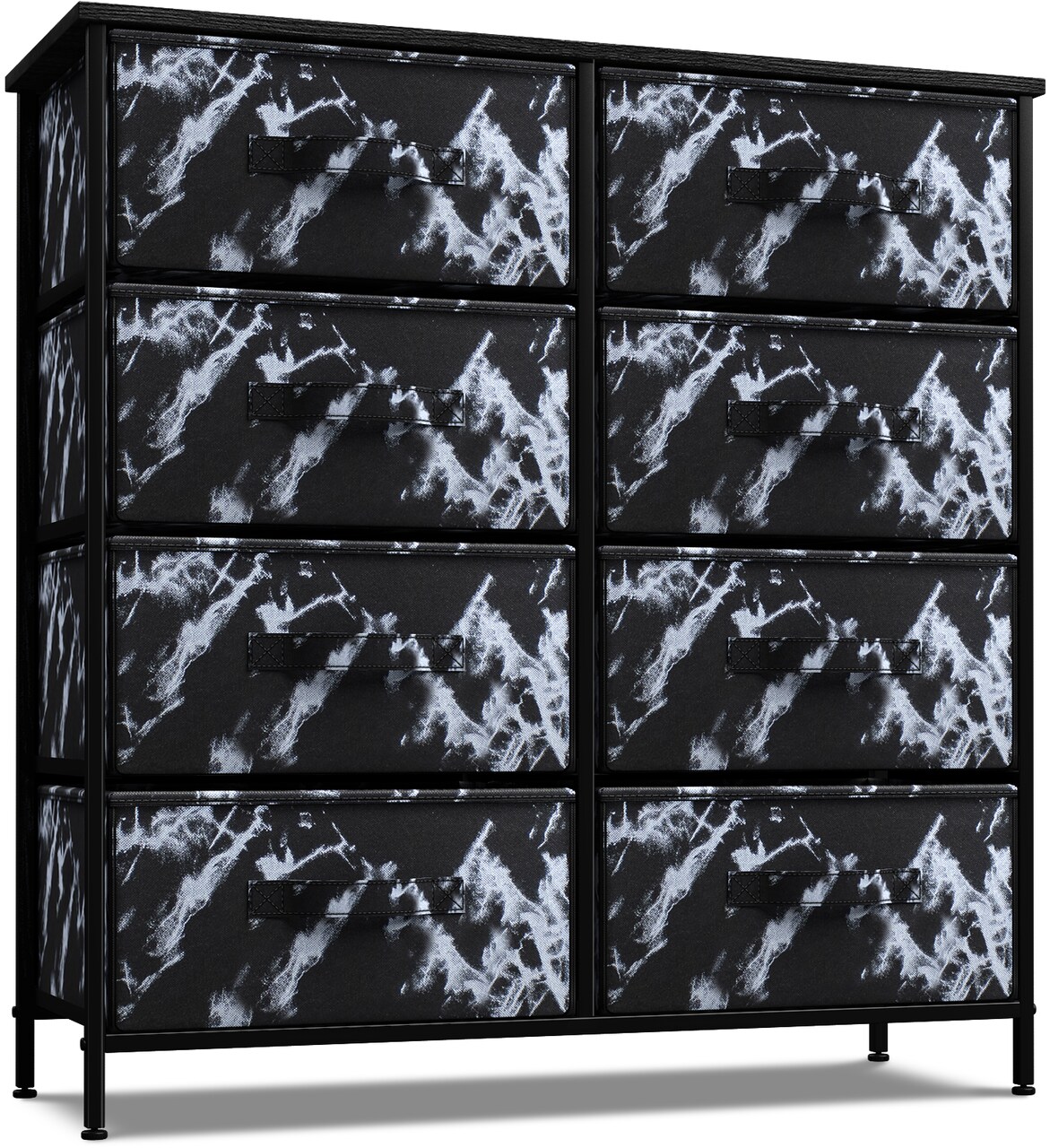 Sorbus Extra Wide Dresser Organizer With 8 Drawers - Large Storage Furniture for Bedroom, Hallway, Living Room, Nursery & Closet